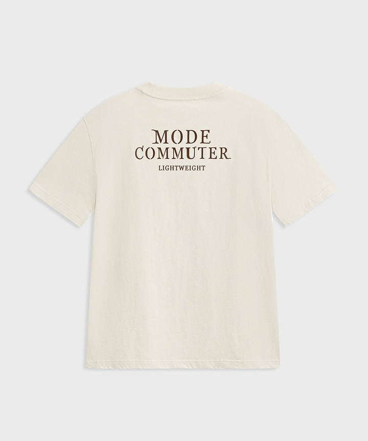 Washed Jersey Crewneck T-Shirt