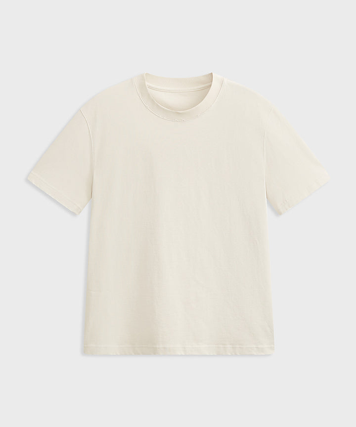 Washed Jersey Crewneck T-Shirt
