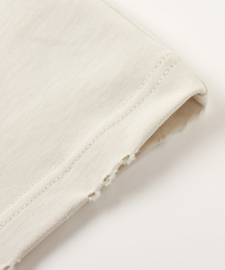 Washed Jersey Crewneck T-Shirt