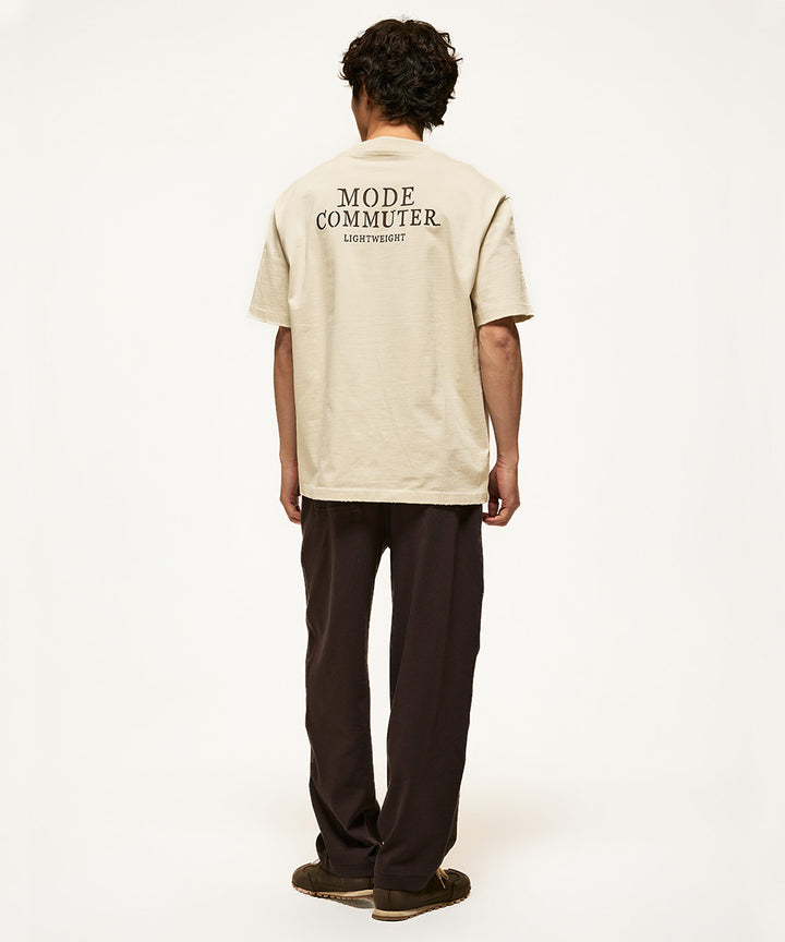 Washed Jersey Crewneck T-Shirt
