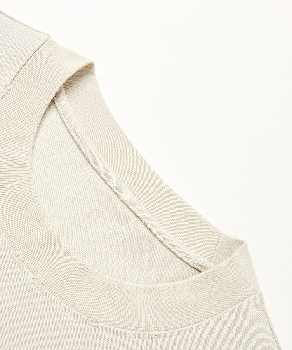 Washed Jersey Crewneck T-Shirt