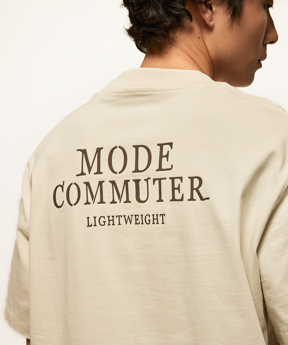 Washed Jersey Crewneck T-Shirt