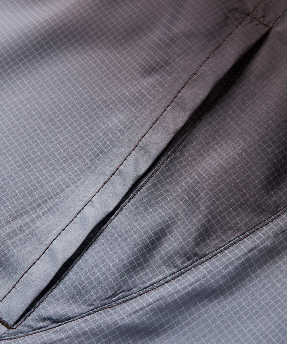 Gradient Woven Hooded Jacket