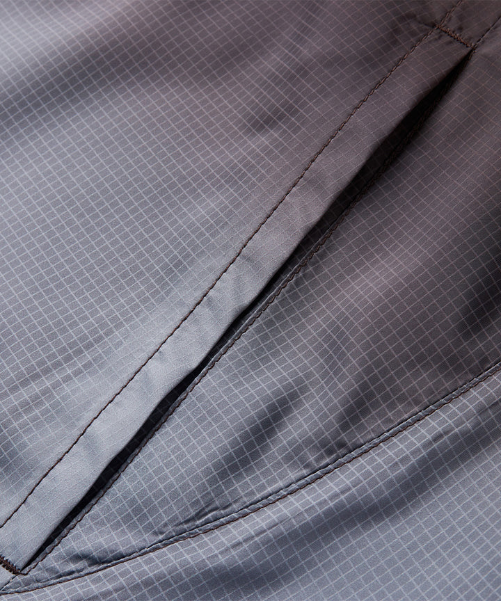 Gradient Woven Hooded Jacket