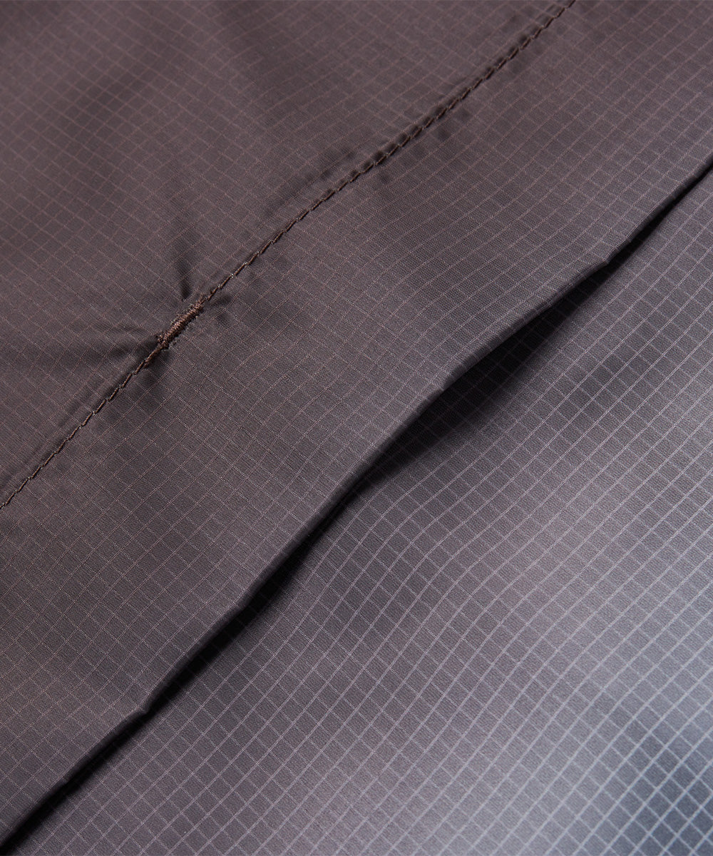 Gradient Woven Hooded Jacket