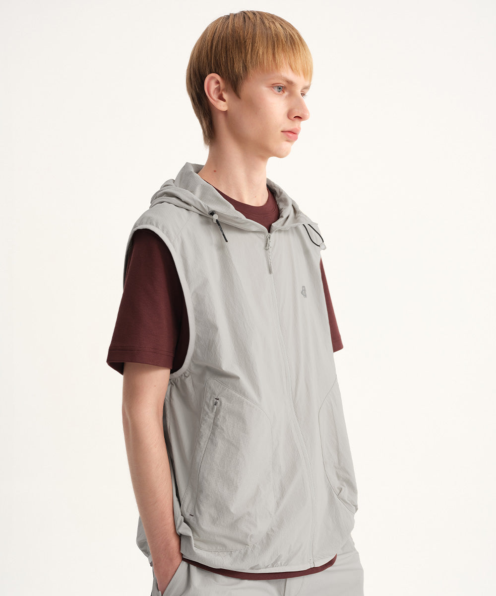 Dry Touch Hooded Vest