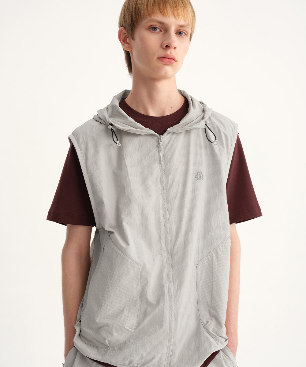 Dry Touch Hooded Vest