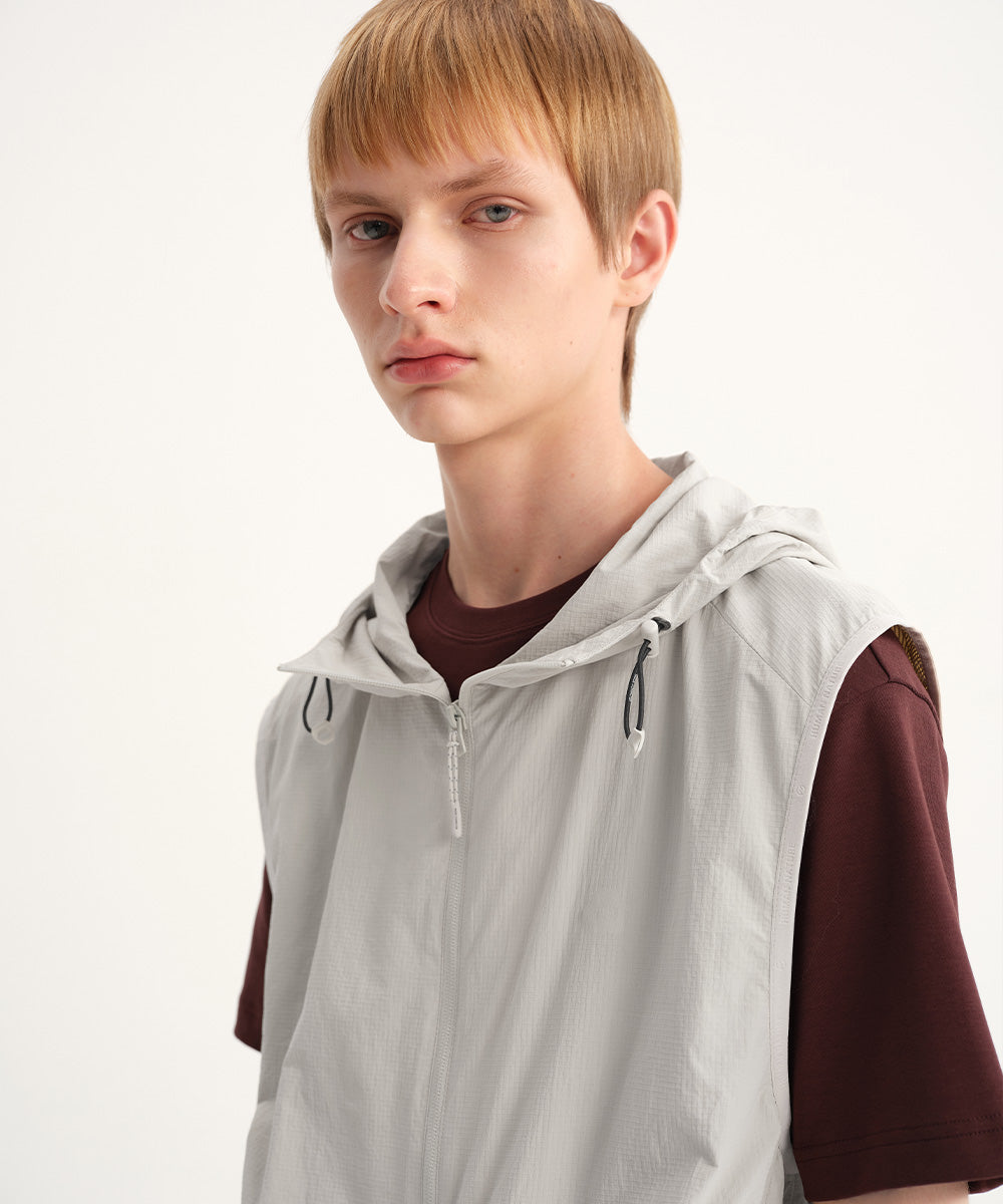 Dry Touch Hooded Vest