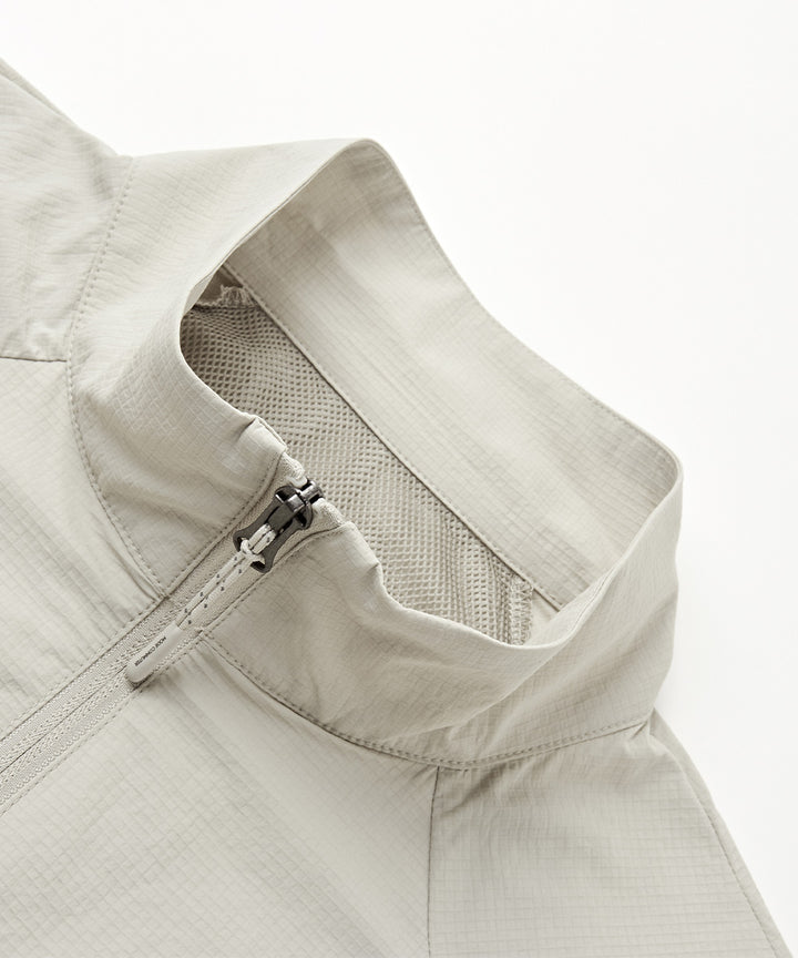 Dry Touch Stand Collar Blouson