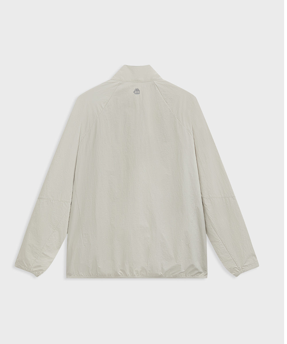 Dry Touch Stand Collar Blouson