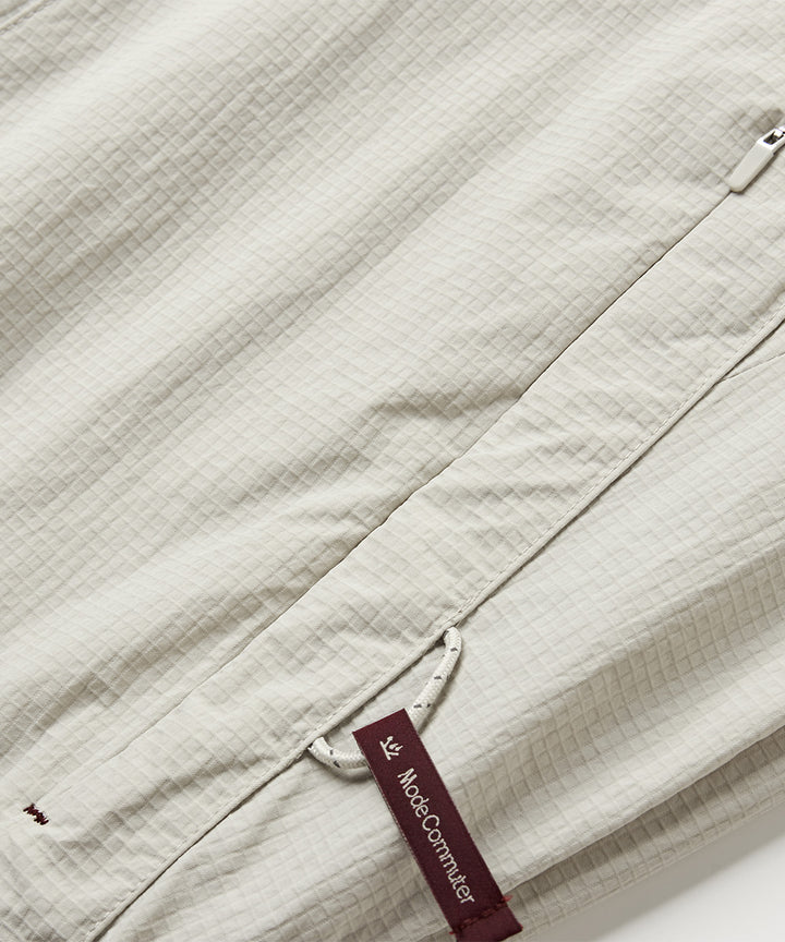 Dry Touch Stand Collar Blouson