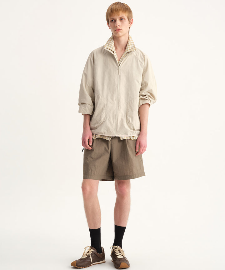 Dry Touch Stand Collar Blouson