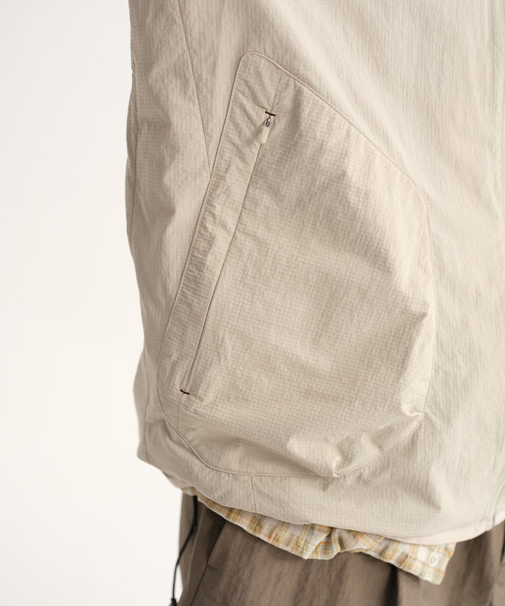 Dry Touch Stand Collar Blouson