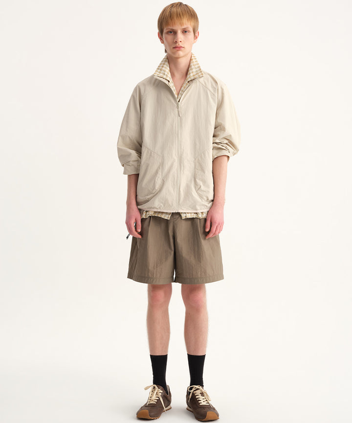 Dry Touch Stand Collar Blouson