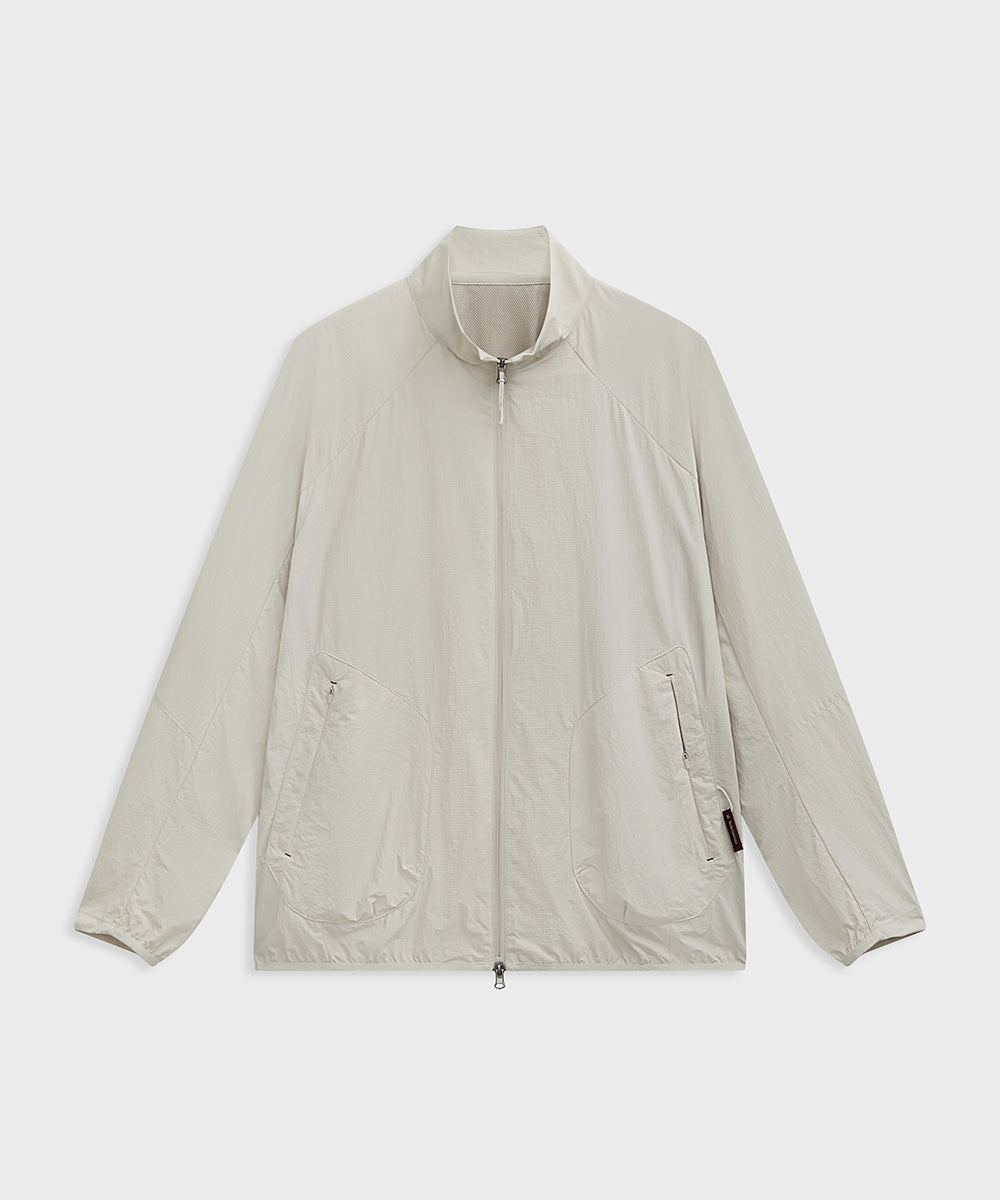 Dry Touch Stand Collar Blouson