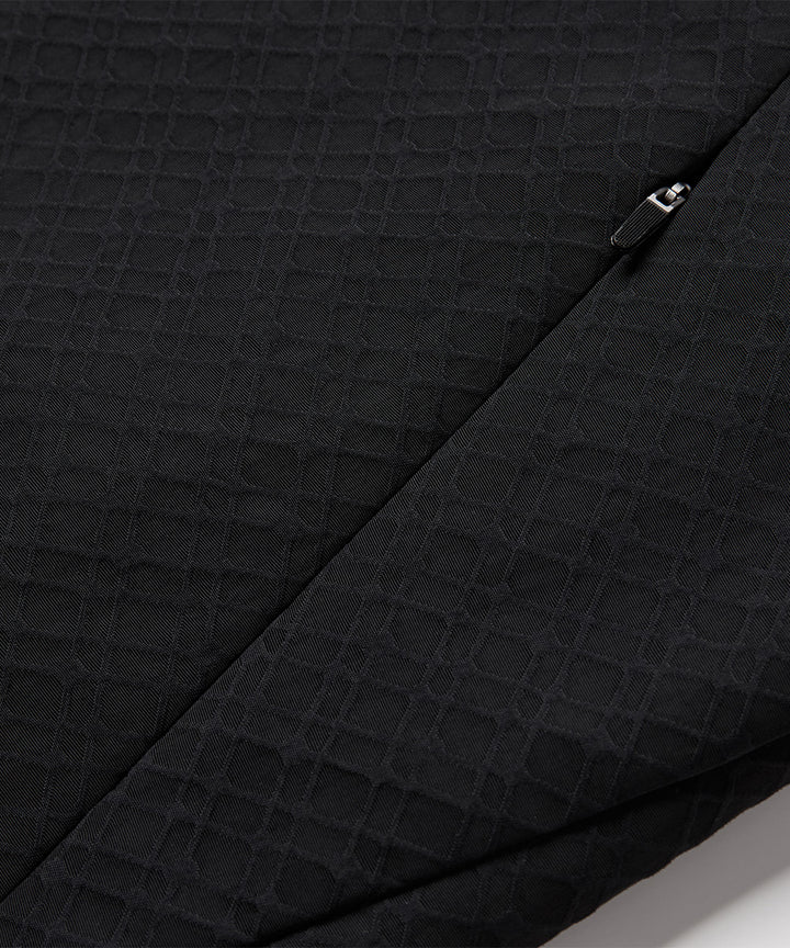 Dry-Touch Diamond-Stitched Blouson