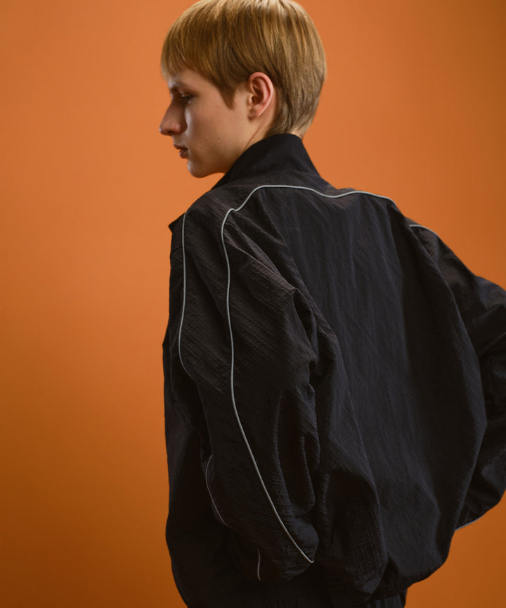 Dry-Touch Diamond-Stitched Blouson