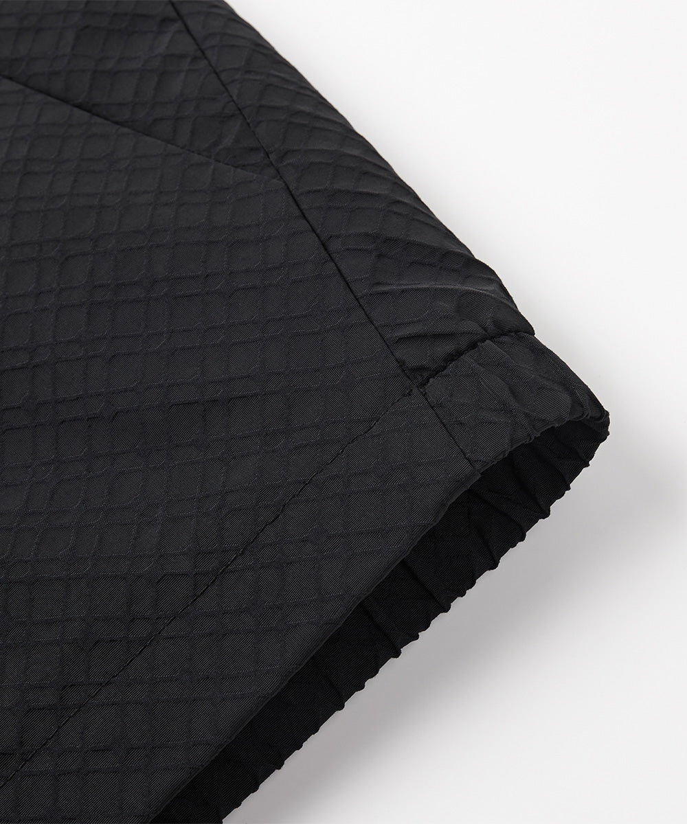 Dry-Touch Diamond-Stitched Blouson