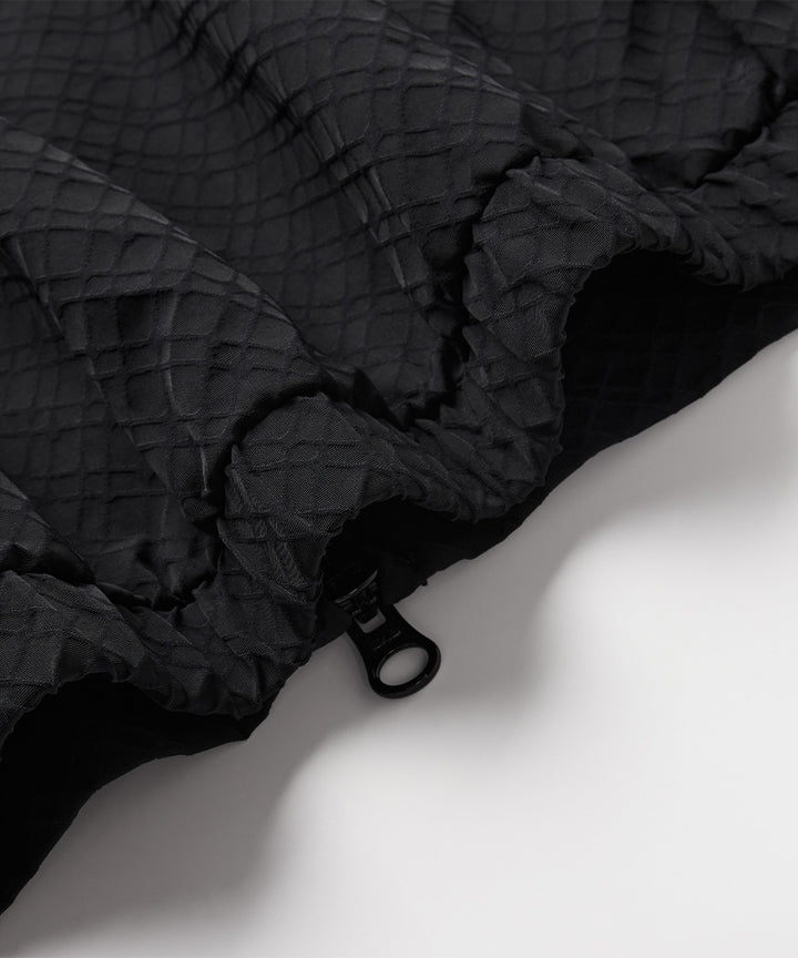 Dry-Touch Diamond-Stitched Blouson