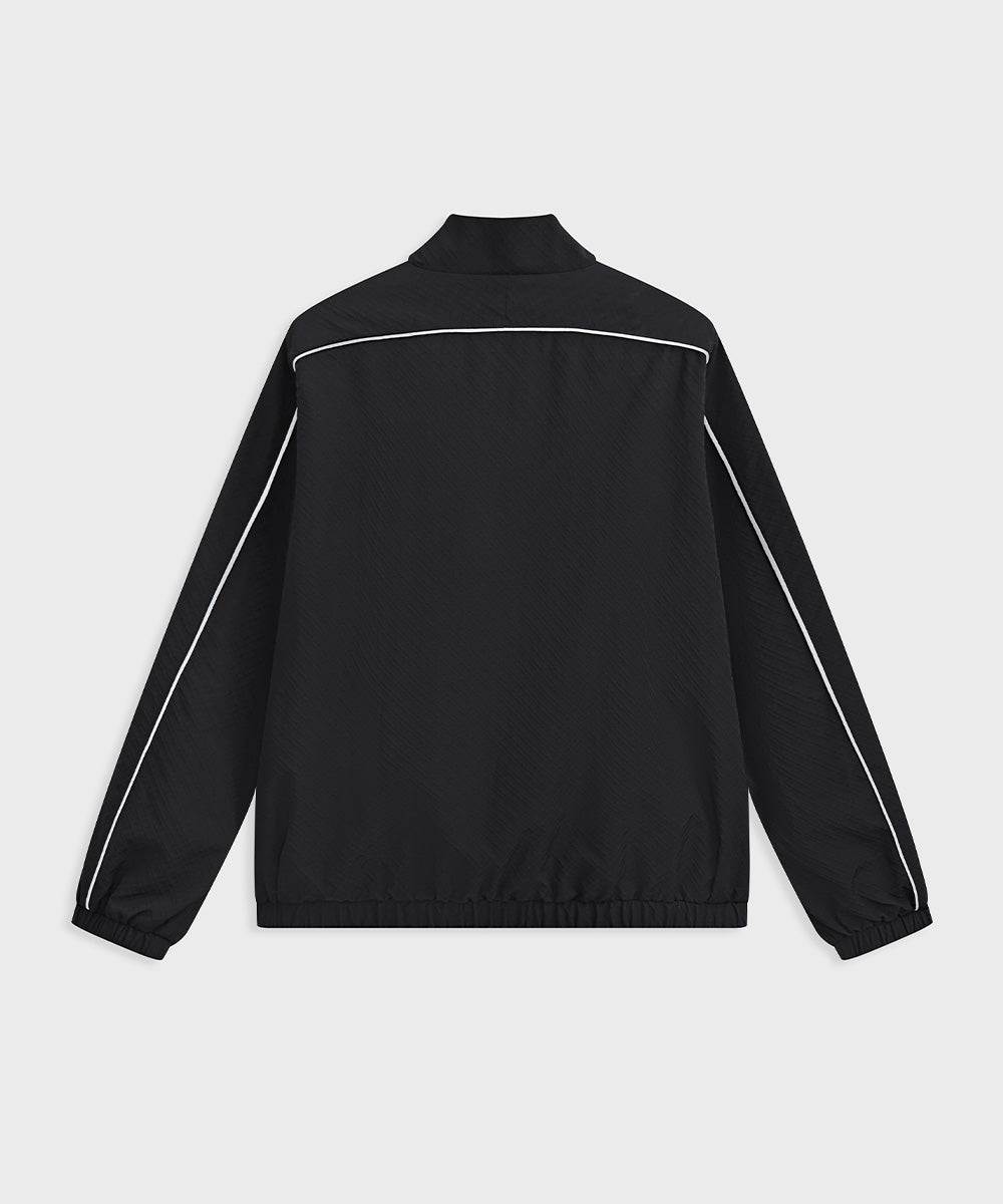 Dry-Touch Diamond-Stitched Blouson