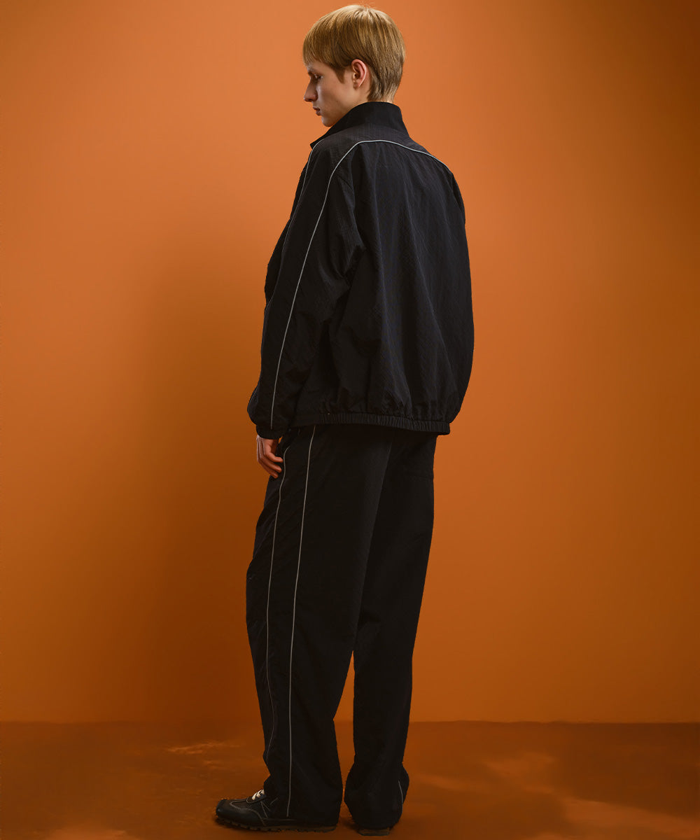 Dry-Touch Diamond-Stitched Blouson