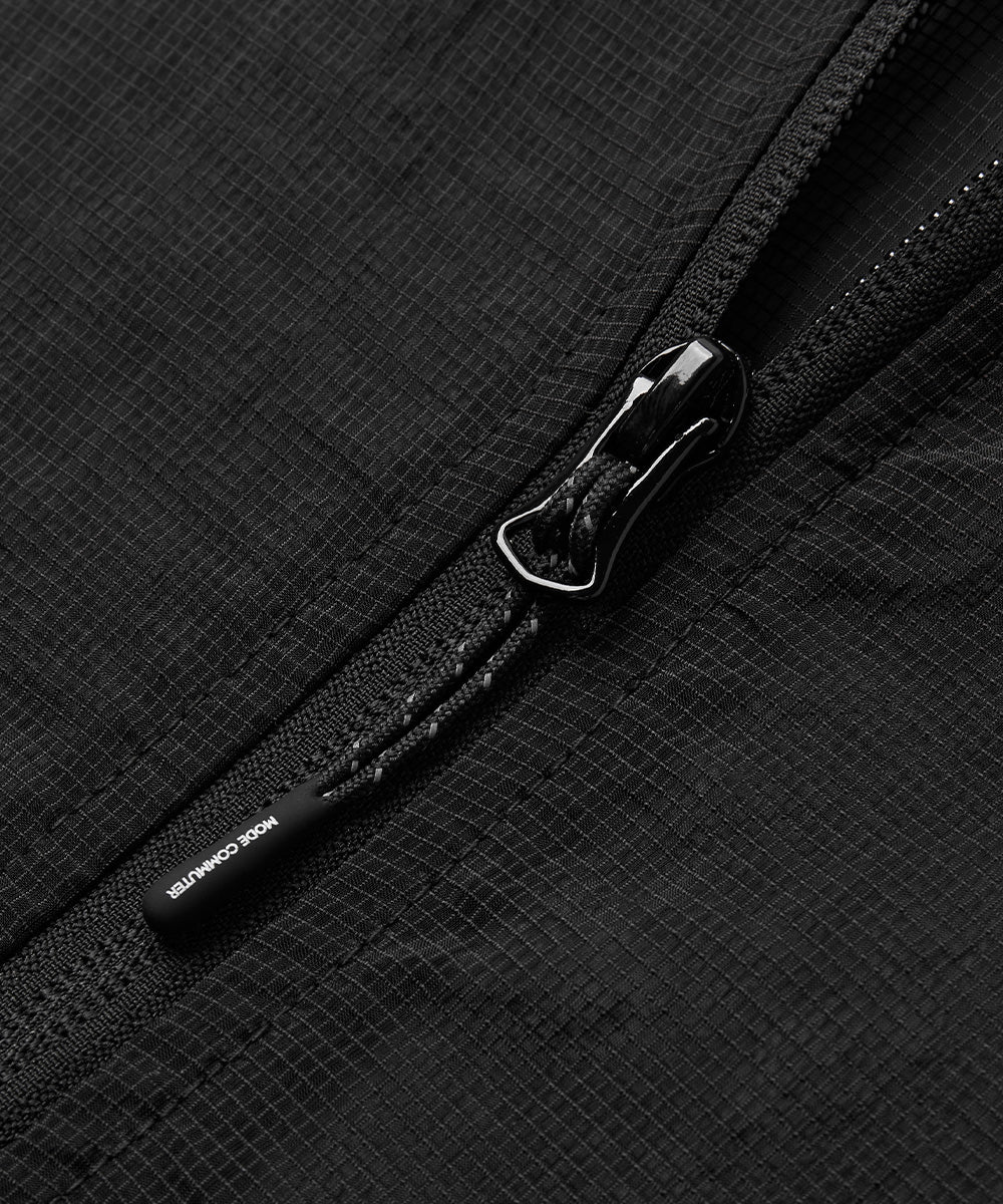 Lightweight Mesh Full-Zip Hoodie Jacket