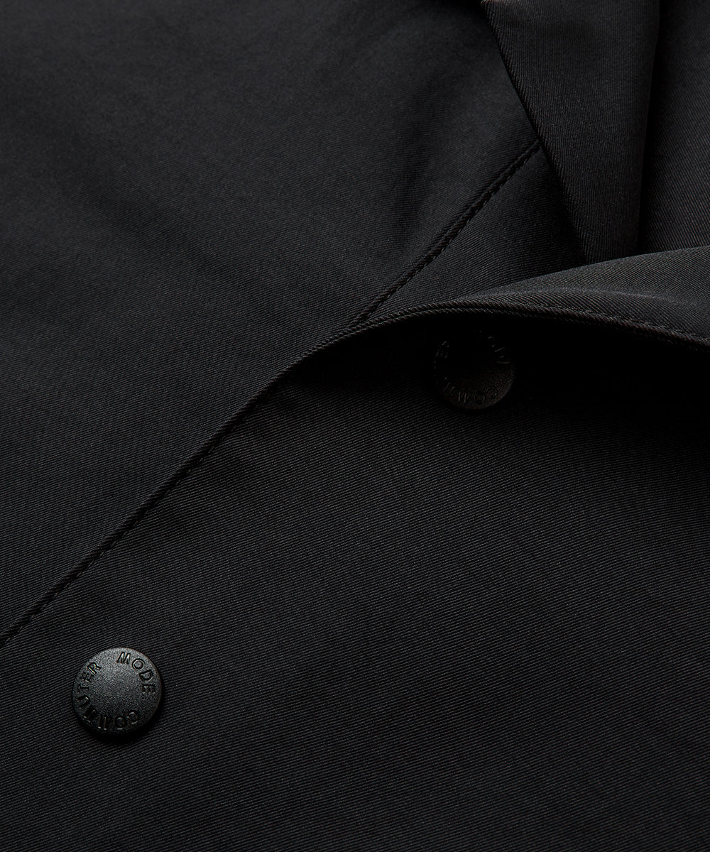 Side-Stripe Open Collar Shirt