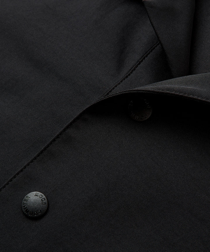 Side-Stripe Open Collar Shirt