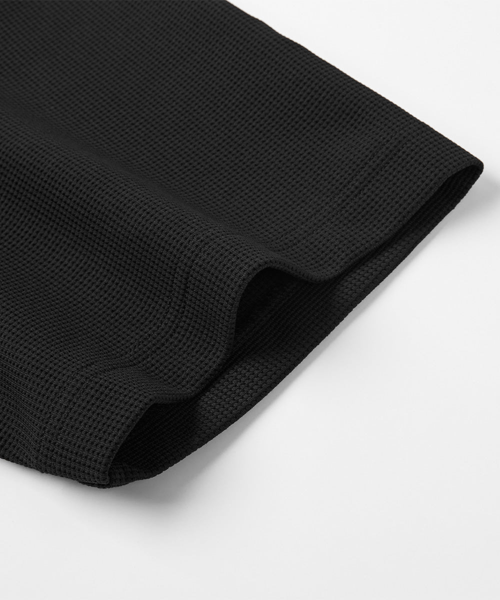 Waffle S/S Polo Shirt