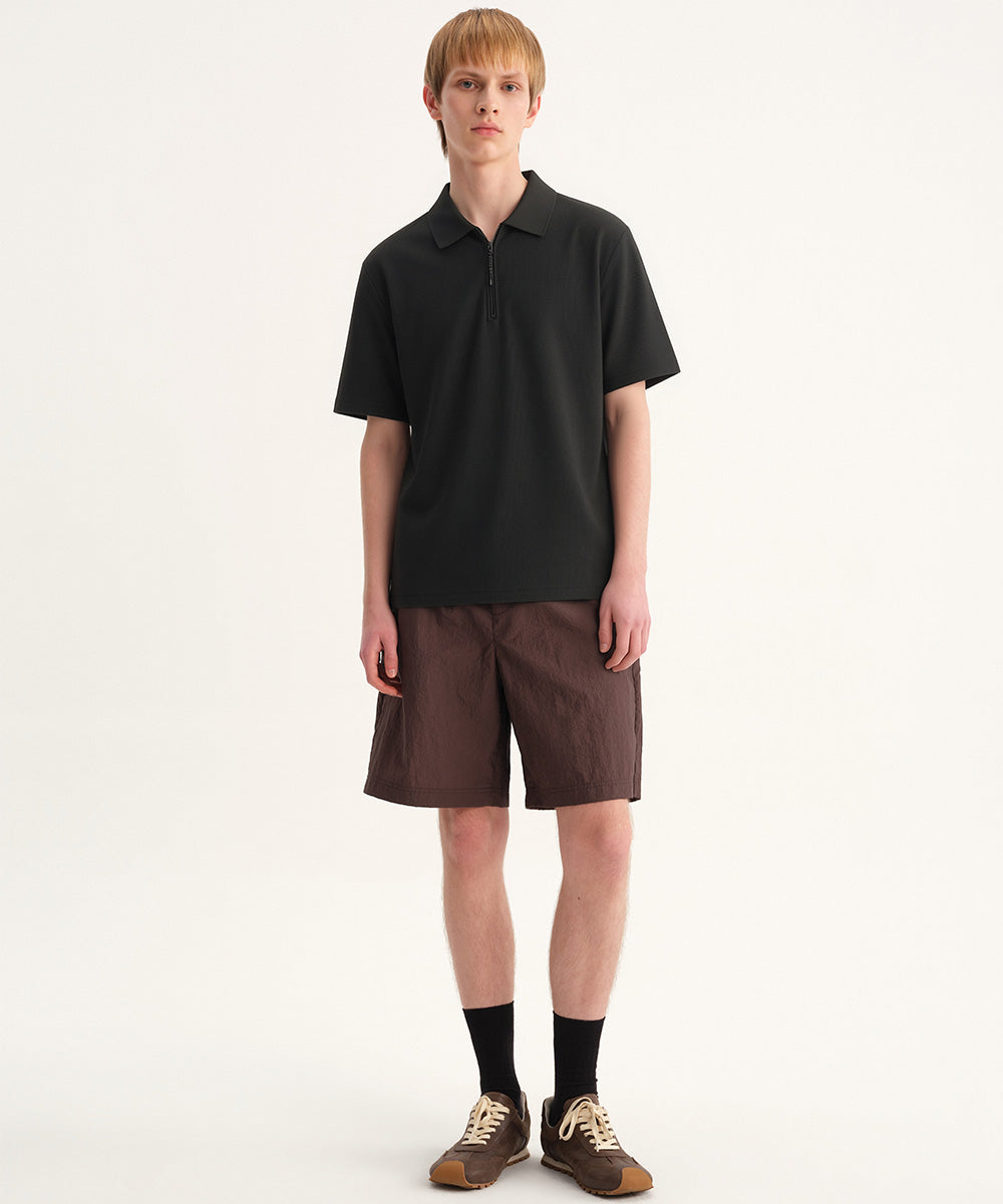 Waffle S/S Polo Shirt