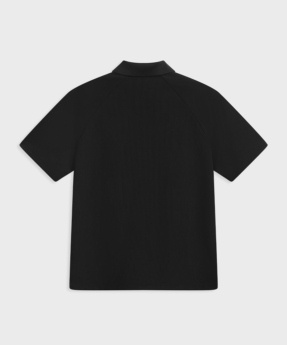 Waffle S/S Polo Shirt