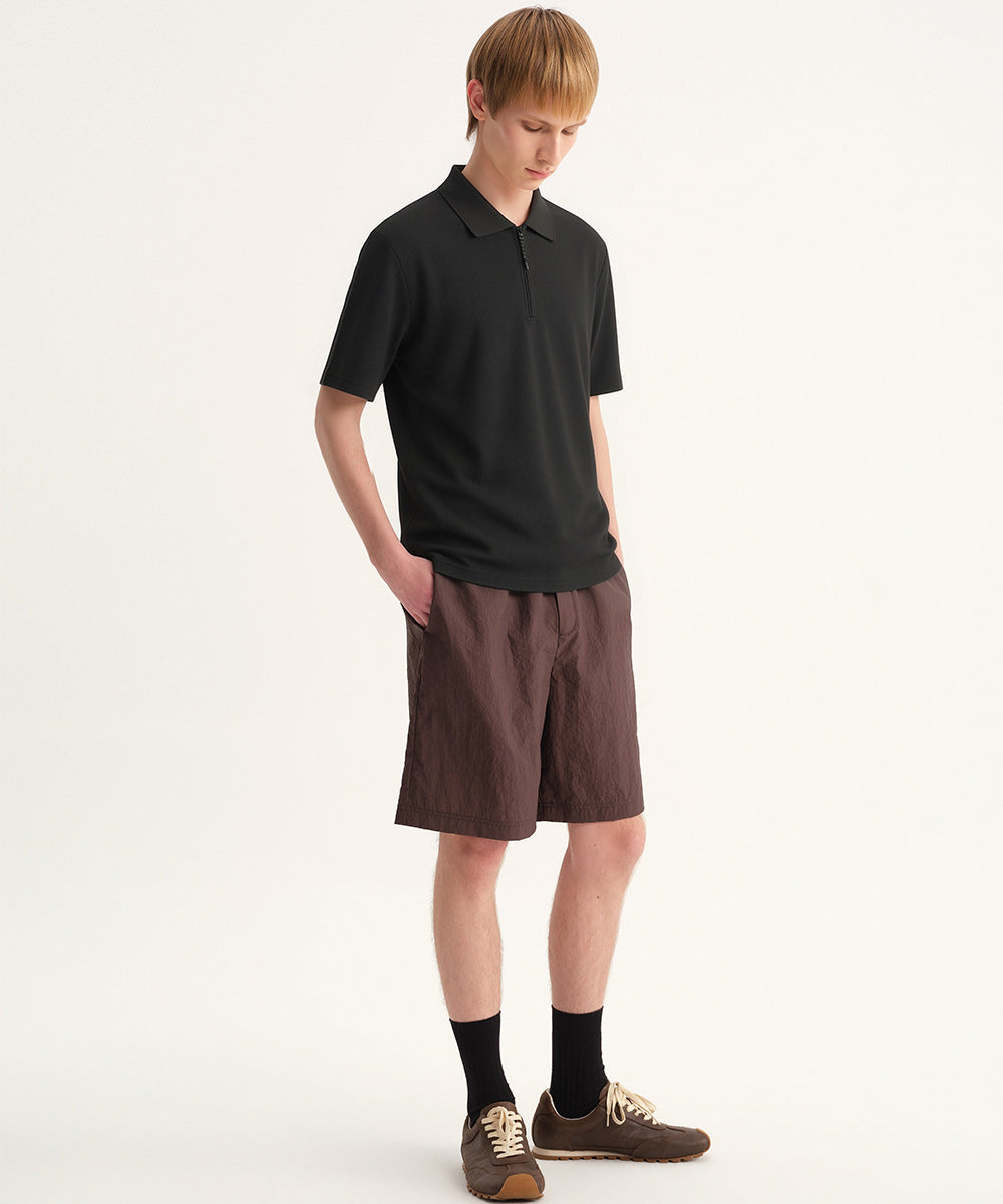 Waffle S/S Polo Shirt