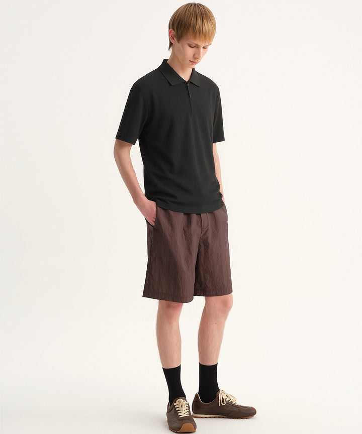 Waffle S/S Polo Shirt