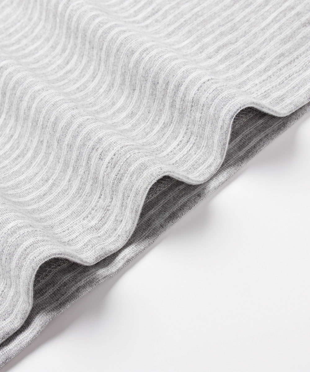 Yarn-Dyed Striped S/S Polo Shirt