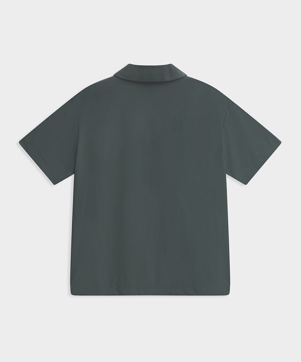 Nylon-Stretch Relaxed S/S Shirt