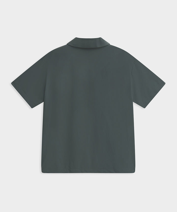 Nylon-Stretch Relaxed S/S Shirt