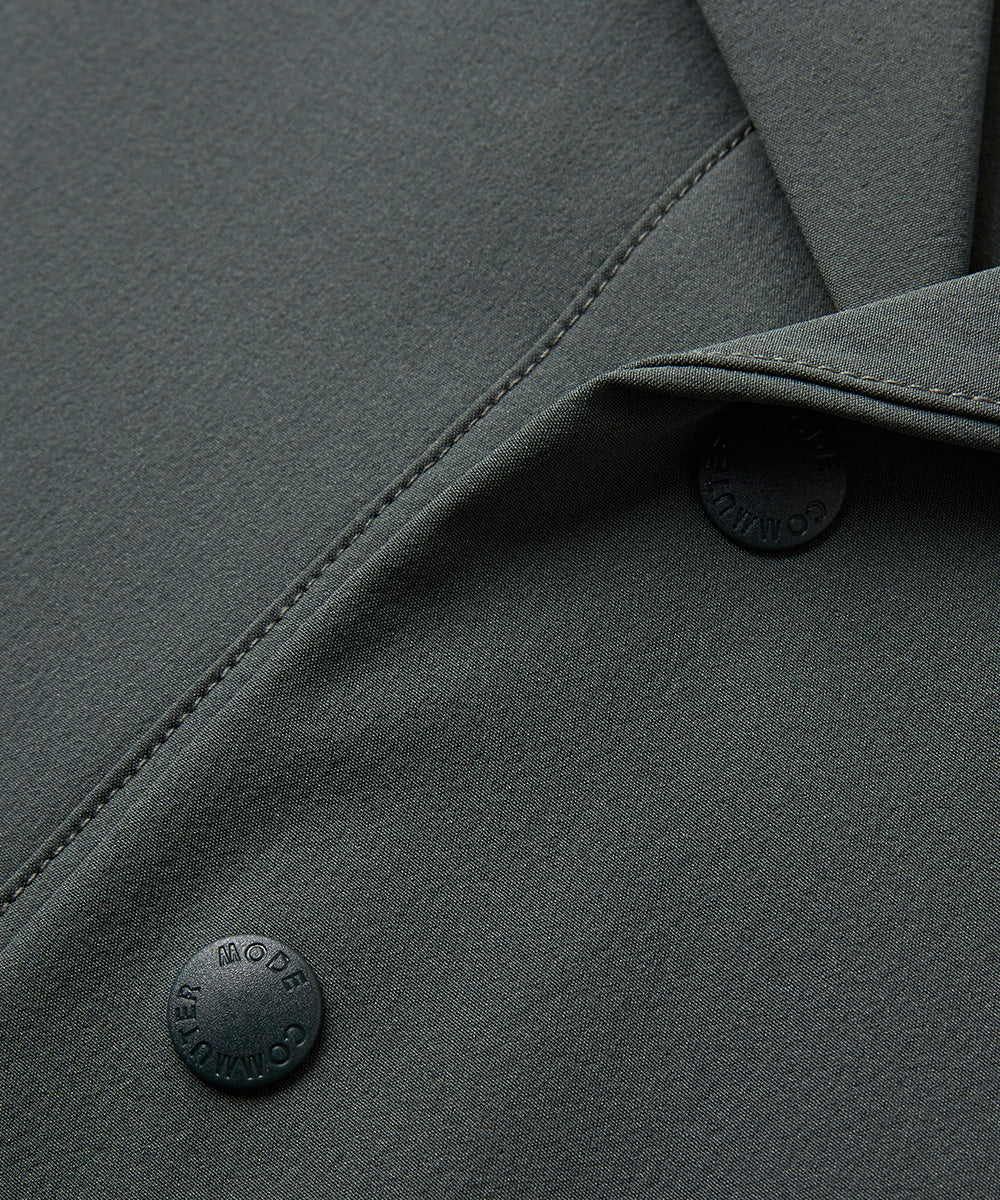 Nylon-Stretch Relaxed S/S Shirt