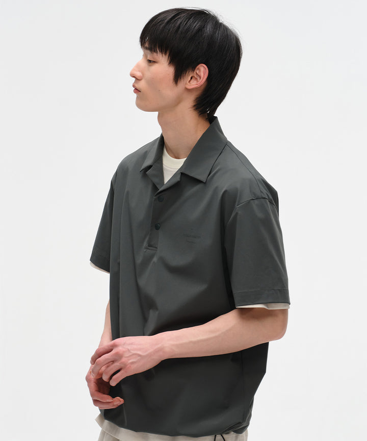 Nylon-Stretch Relaxed S/S Shirt