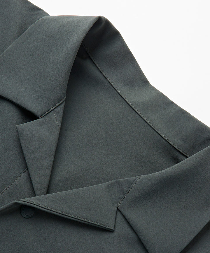 Nylon-Stretch Relaxed S/S Shirt
