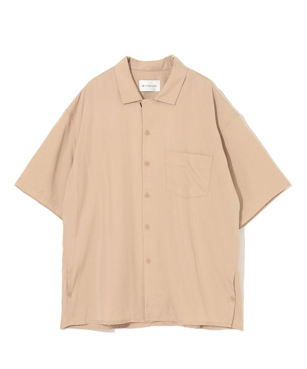TENCEL OPEN COLLAR SHIRTS