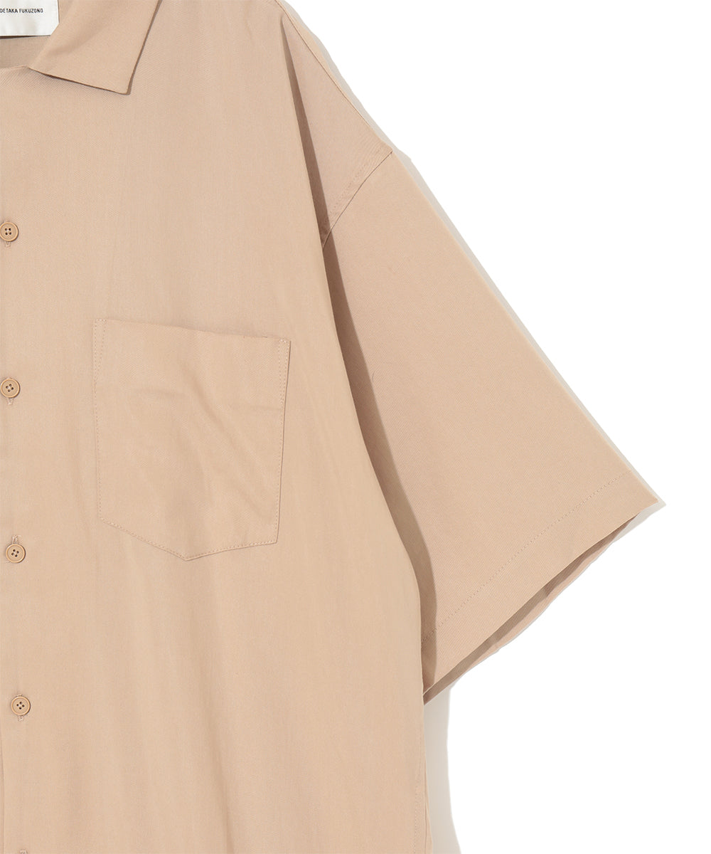 TENCEL OPEN COLLAR SHIRTS