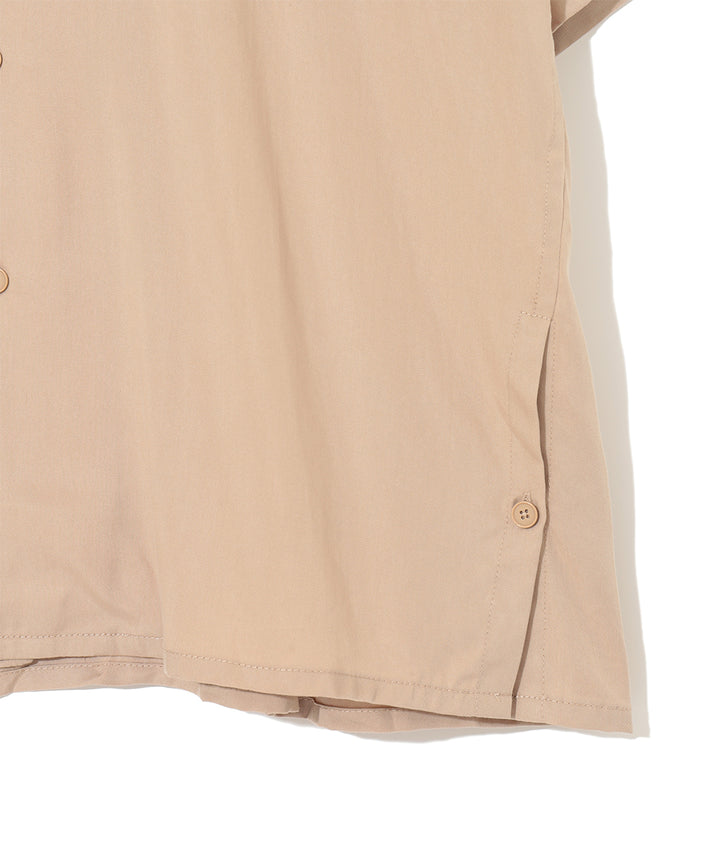 TENCEL OPEN COLLAR SHIRTS
