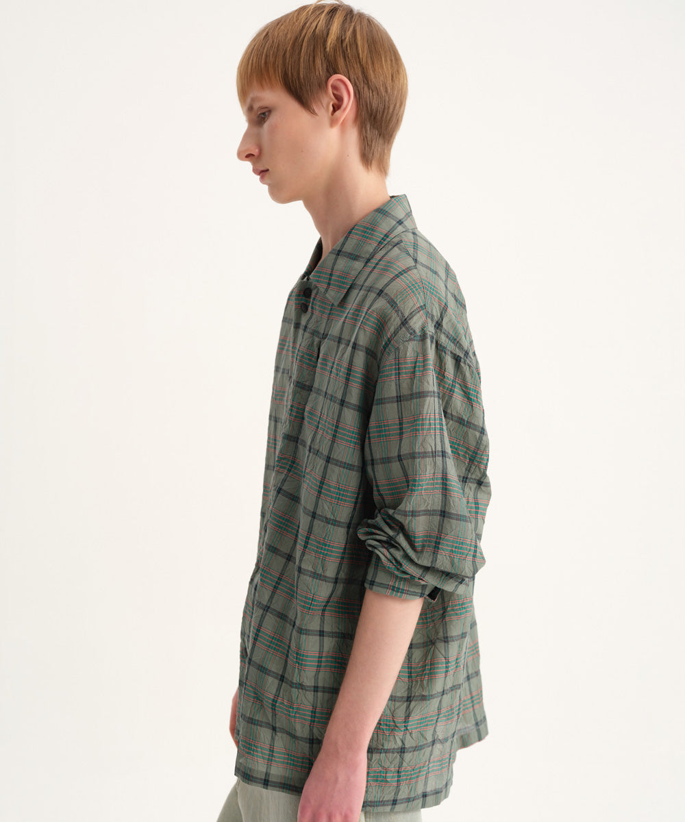 Relaxed-Fit Long-Sleeve Shirt