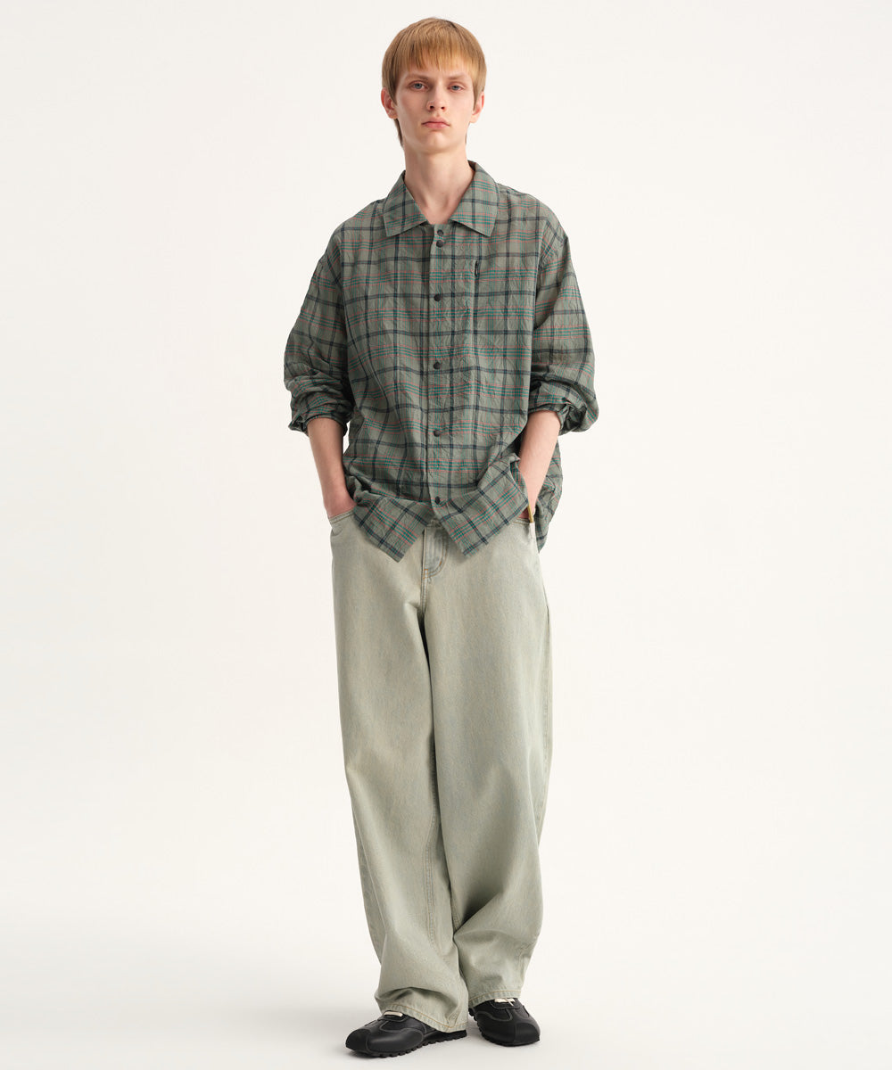 Relaxed-Fit Long-Sleeve Shirt