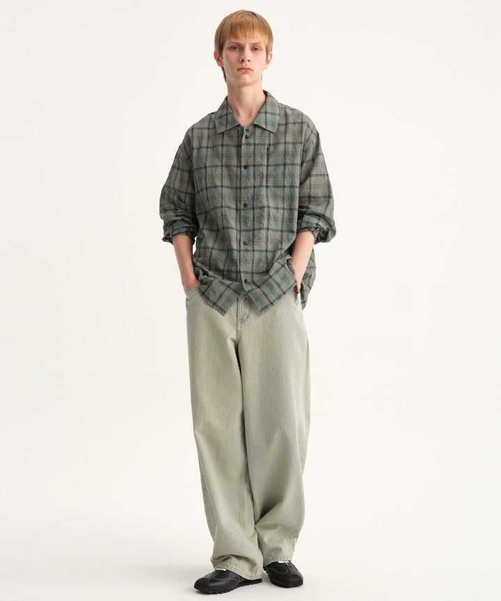 Relaxed-Fit Long-Sleeve Shirt