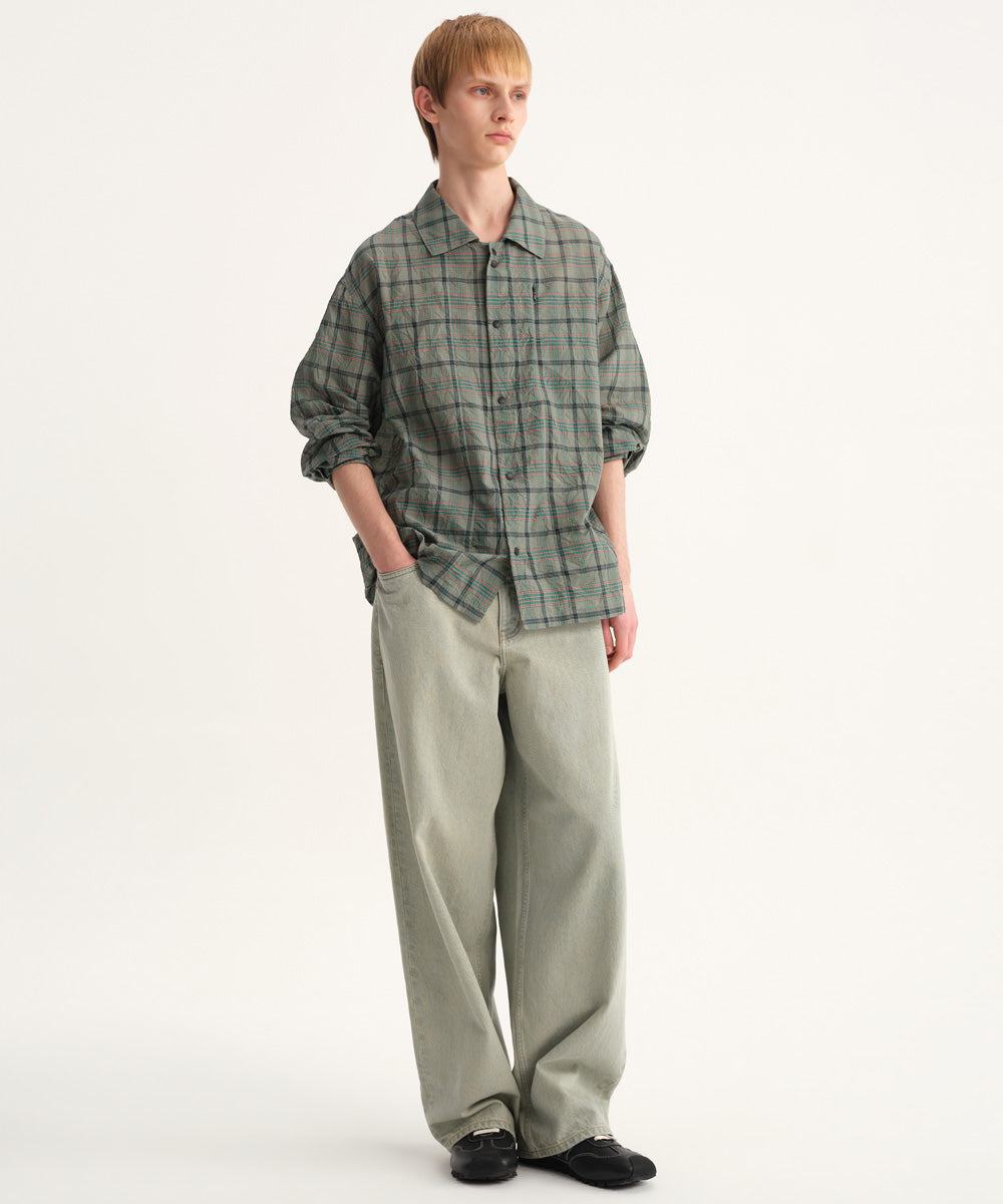Relaxed-Fit Long-Sleeve Shirt