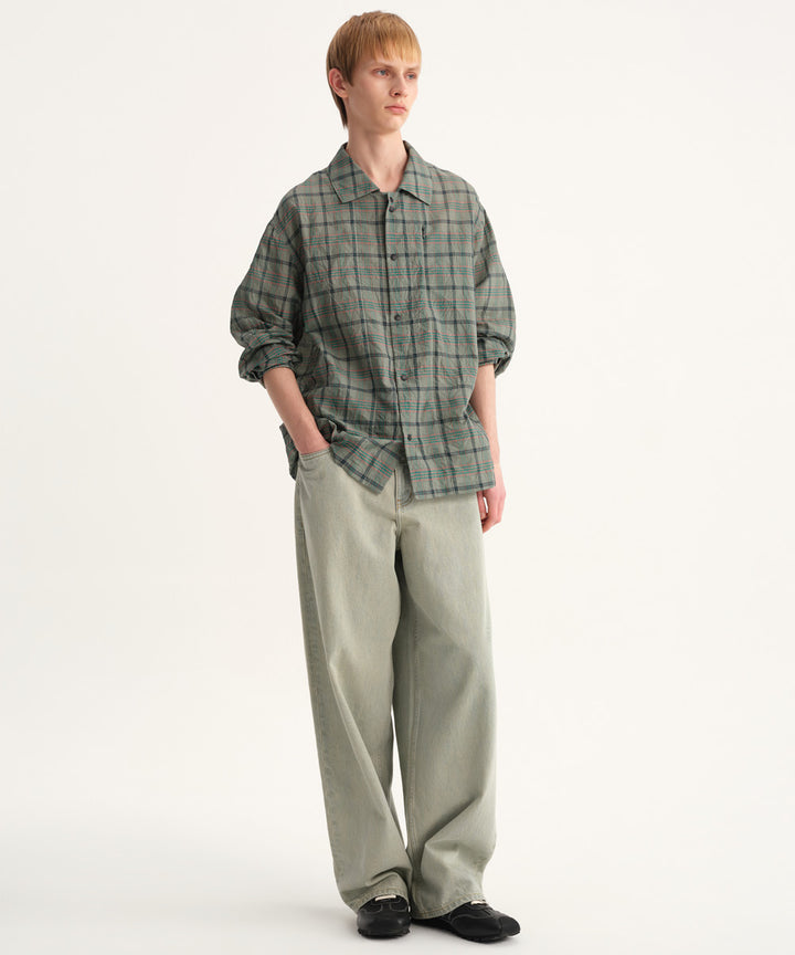 Relaxed-Fit Long-Sleeve Shirt