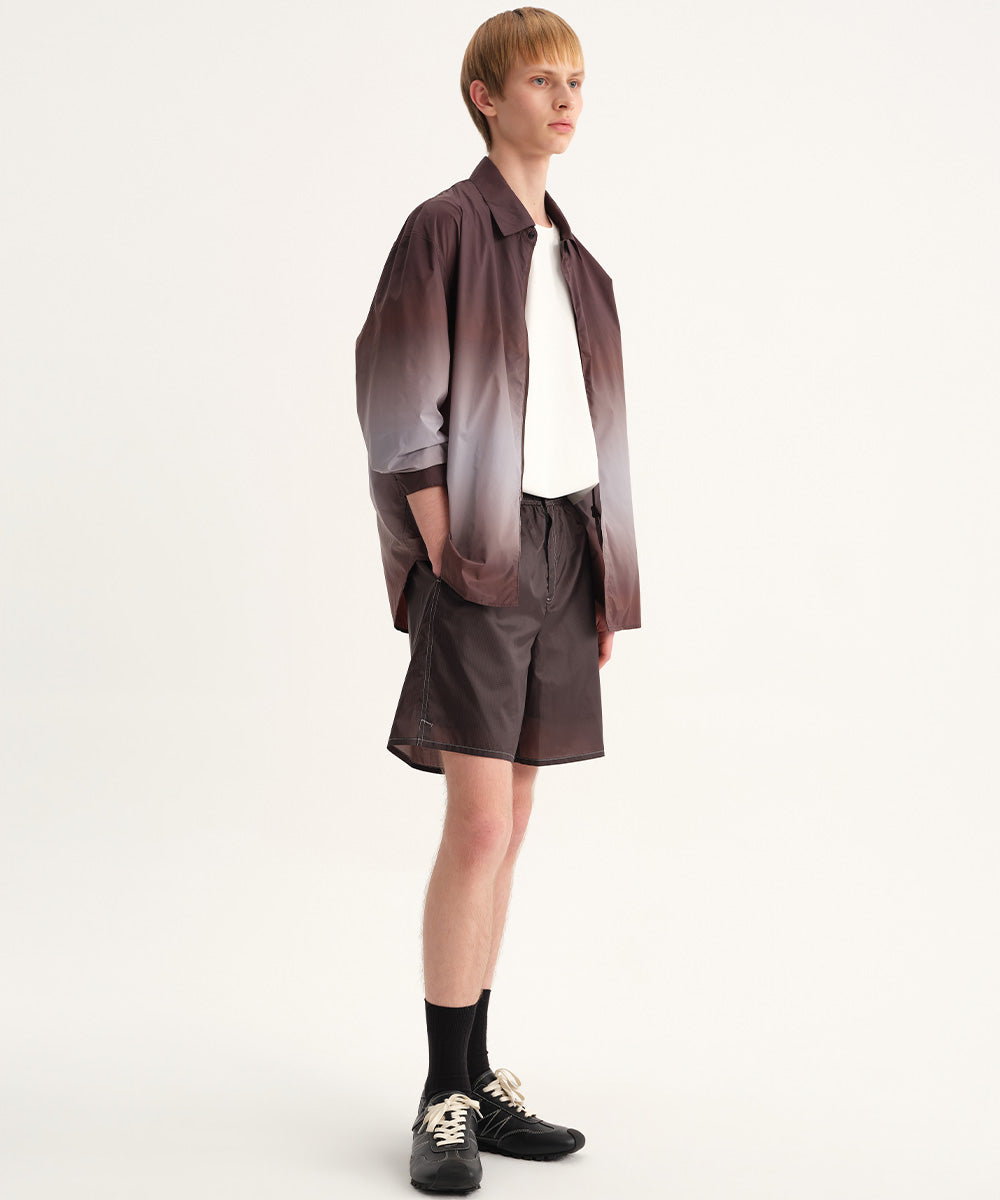 Gradient Long Sleeve Shirt