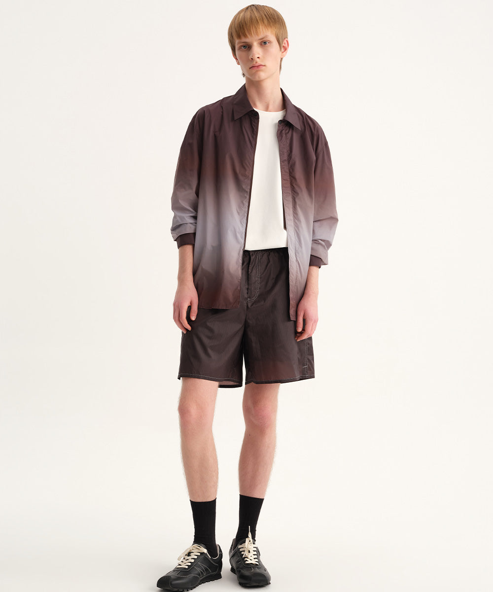 Gradient Long Sleeve Shirt