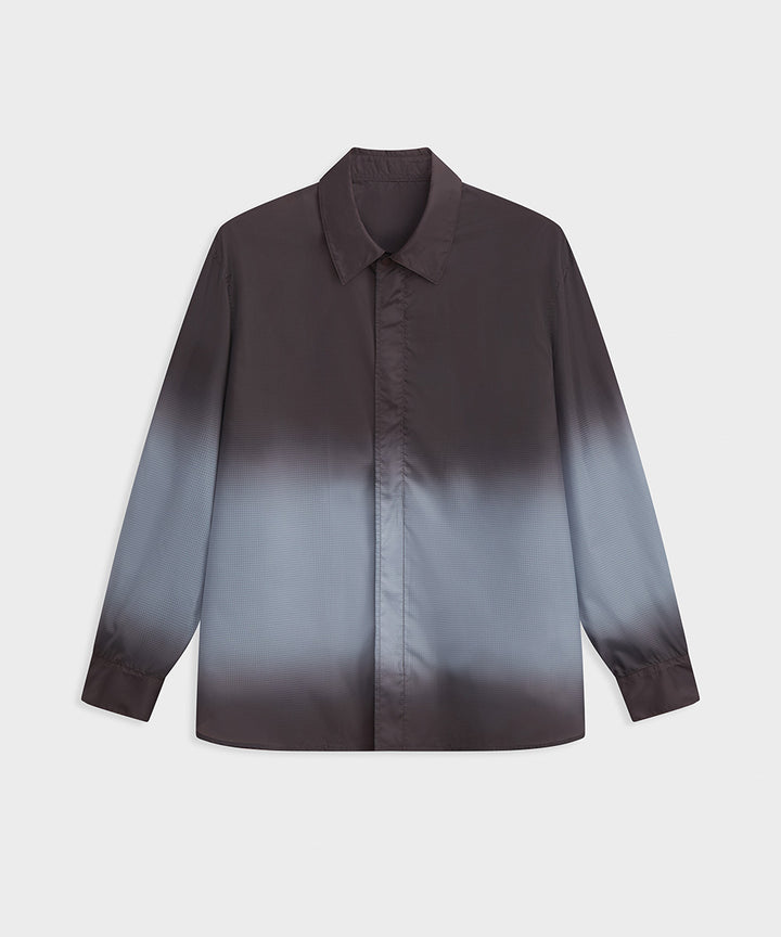 Gradient Long Sleeve Shirt